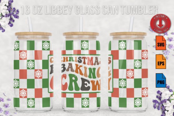 Christmas Baking Crew Graphics: Print Templates for Real Publishing