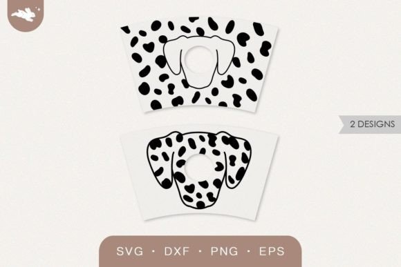 Dalmatian Cup Wrap: Graphics & Crafts Asset Review