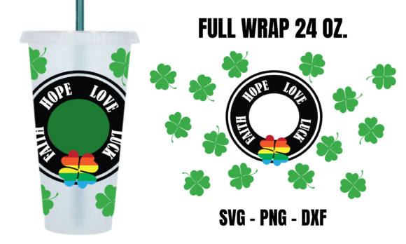 Faith Hope Love Starbucks Cup Wrap Svg: Graphics and Crafts