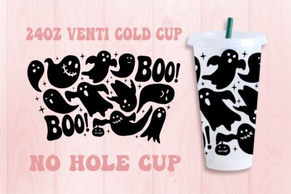 Halloween Boo Spooky No Hole Svg: Graphics for Crafts & Campaigns