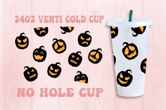 Halloween Pumpkin Spooky No Hole SVG