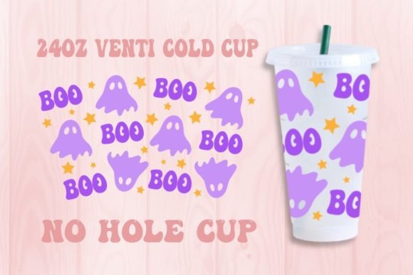 Halloween Spooky Boo No Hole SVG: Graphics for Crafts