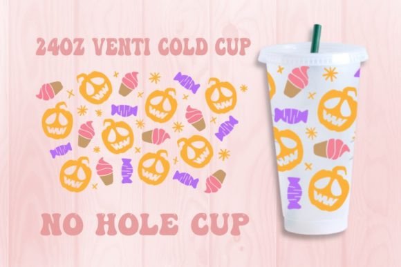 Halloween Trick or Treat No Hole Svg: Graphics for Crafts & Seasonal Branding