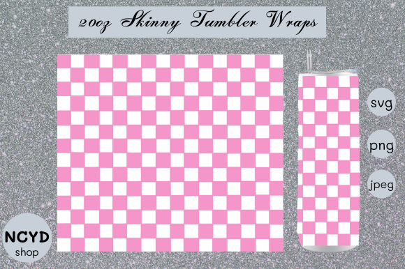 Hearts - Square Tumbler Wrap Svg: Graphics for Crafts